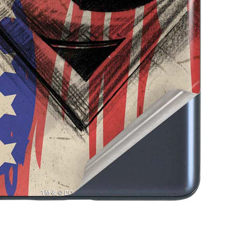 DC Comics Superman Crest Galaxy S20 Fan Edition Skin