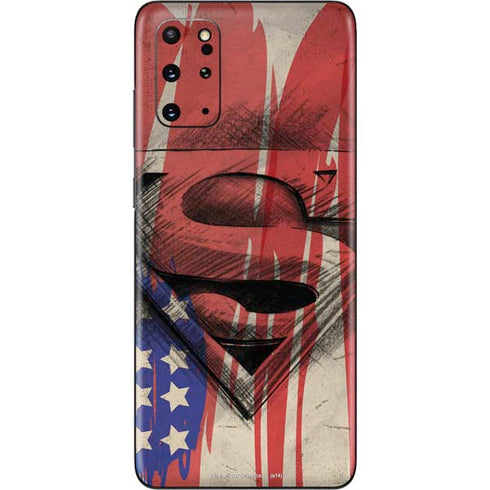 DC Comics Superman Crest Galaxy S20 Plus Skin