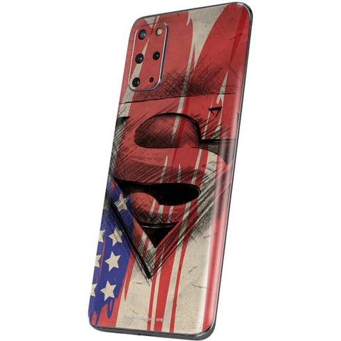 DC Comics Superman Crest Galaxy S20 Plus Skin