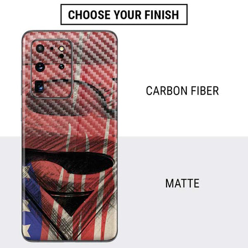 DC Comics Superman Crest Galaxy S20 Ultra 5G Skin