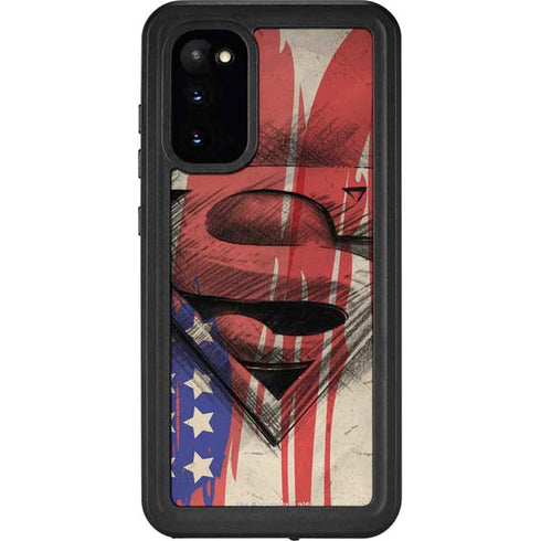 DC Comics Superman Crest Galaxy S20 Waterproof Case