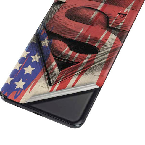 DC Comics Superman Crest Galaxy S21 5G Skin