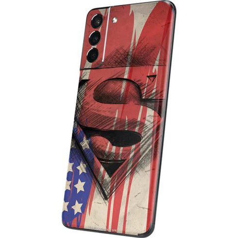 DC Comics Superman Crest Galaxy S21 Plus 5G Skin