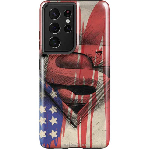 DC Comics Superman Crest Galaxy S21 Ultra 5G Pro Case