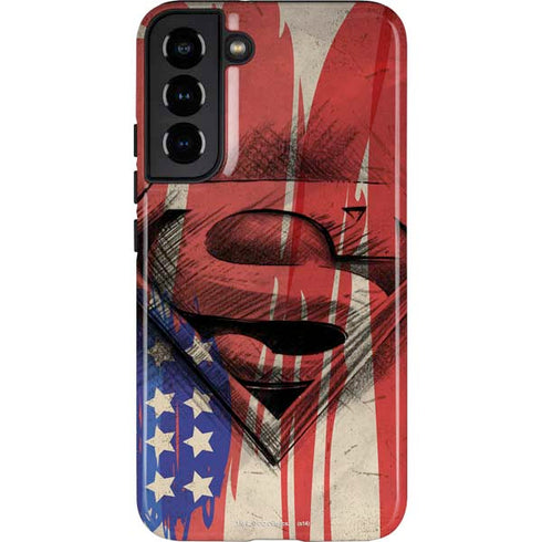 DC Comics Superman Crest Galaxy S22 Plus Pro Case
