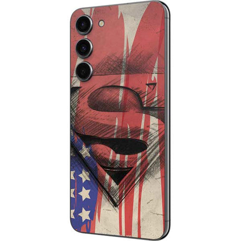 DC Comics Superman Crest Galaxy S23 Plus Skin