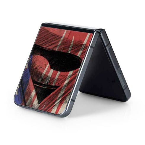 DC Comics Superman Crest Galaxy Z Flip5 5G Skin