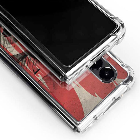 DC Comics Superman Crest Galaxy Z Fold4 5G Clear Case