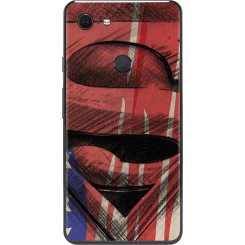 DC Comics Superman Crest Google Pixel 3 XL Skin