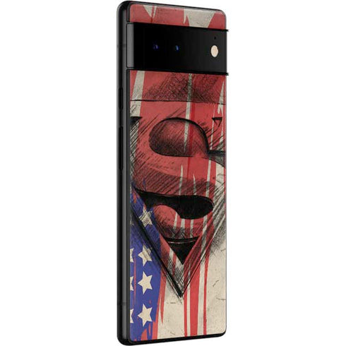 DC Comics Superman Crest Google Pixel 6 Pro Skin
