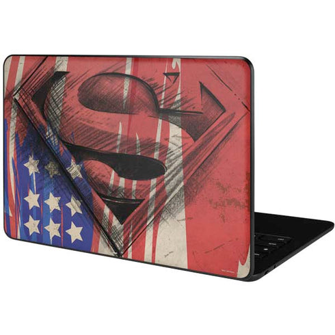 DC Comics Superman Crest Google Pixelbook Go Skin
