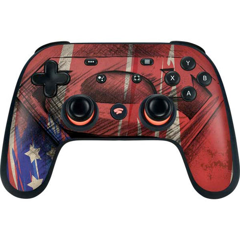 DC Comics Superman Crest Google Stadia Controller Skin