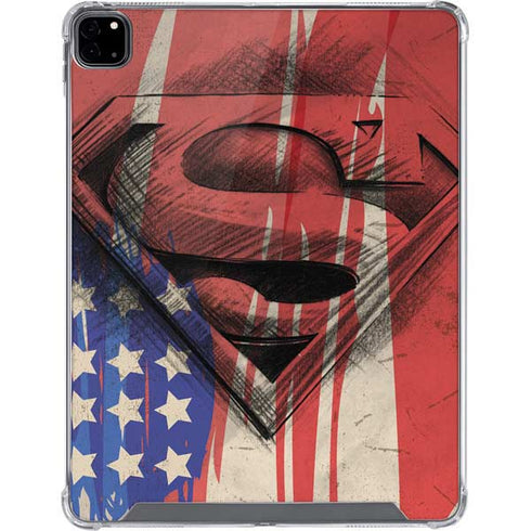 DC Comics Superman Crest iPad Pro 12.9in (2020) Clear Case