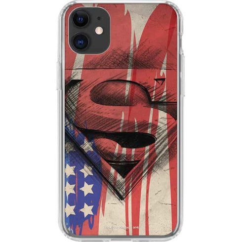 DC Comics Superman Crest iPhone 11 Clear Case