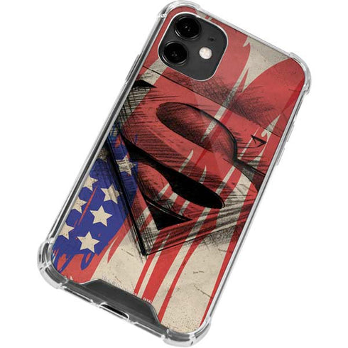 DC Comics Superman Crest iPhone 12 Clear Case