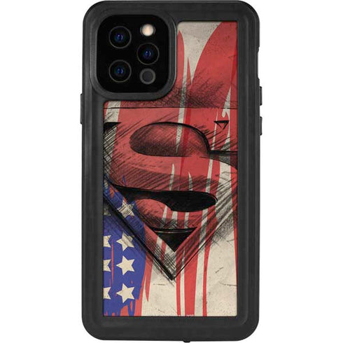 DC Comics Superman Crest iPhone 12 Pro Waterproof Case