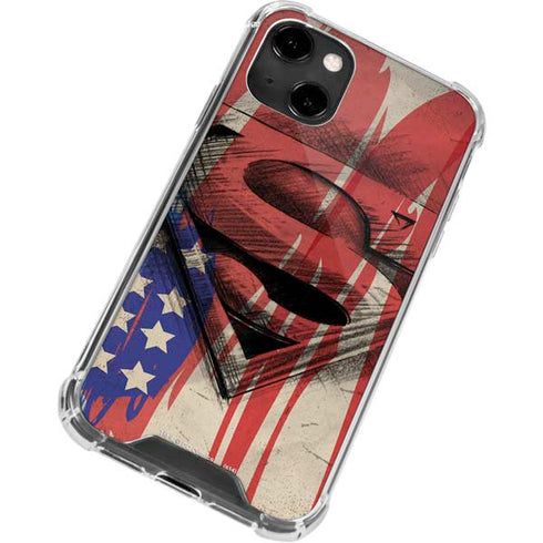 DC Comics Superman Crest iPhone 13 Clear Case