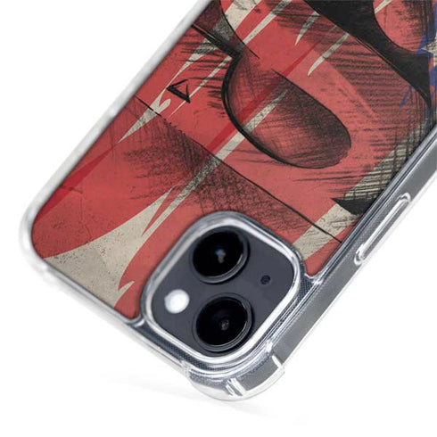 DC Comics Superman Crest iPhone 15 Plus MagSafe Case