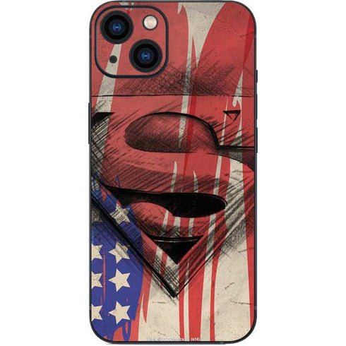 DC Comics Superman Crest iPhone 14 Plus Skin