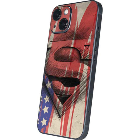 DC Comics Superman Crest iPhone 15 Plus Skin