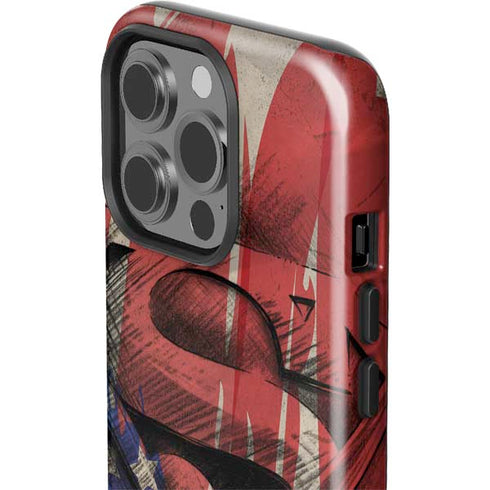 DC Comics Superman Crest iPhone 14 Pro Impact Case