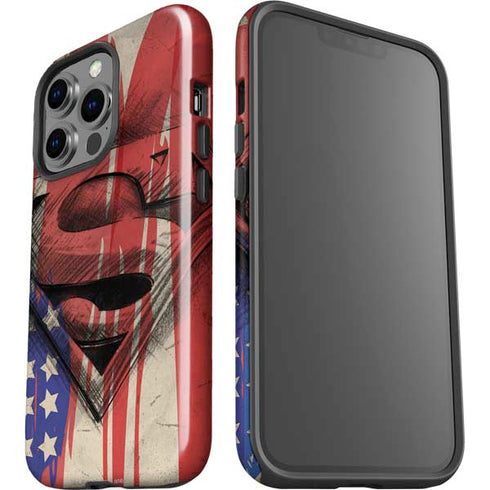 DC Comics Superman Crest iPhone 15 Pro Impact Case