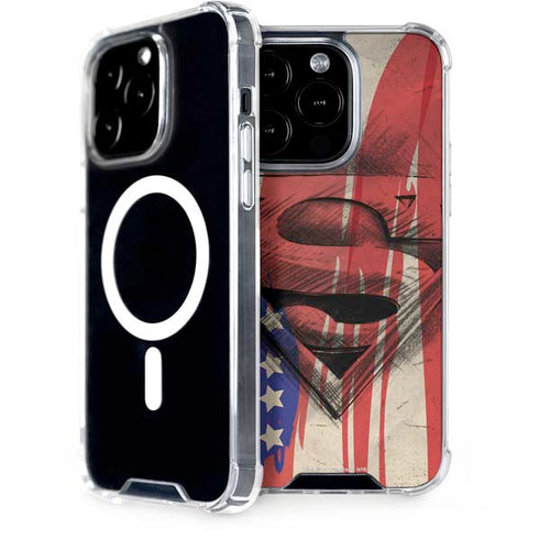 DC Comics Superman Crest iPhone 15 Pro MagSafe Case