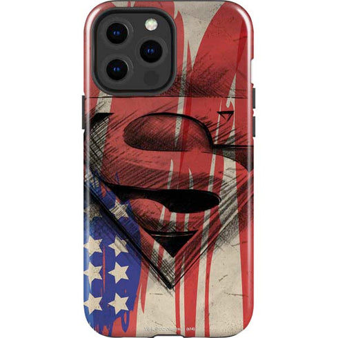 DC Comics Superman Crest iPhone 15 Pro Max Impact Case
