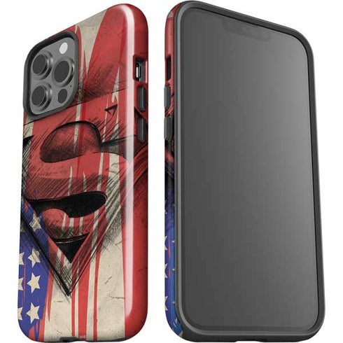 DC Comics Superman Crest iPhone 15 Pro Max Impact Case