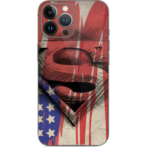 DC Comics Superman Crest iPhone 14 Pro Max Skin