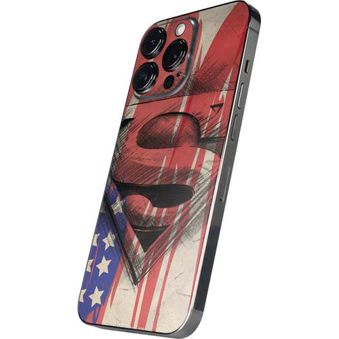 DC Comics Superman Crest iPhone 14 Pro Max Skin