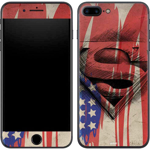DC Comics Superman Crest iPhone 8 Plus Skin