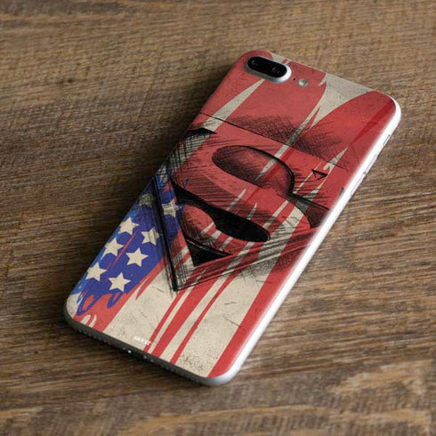DC Comics Superman Crest iPhone 8 Plus Skin