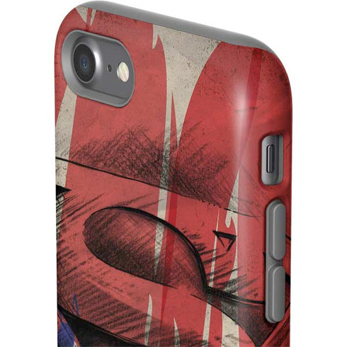 DC Comics Superman Crest iPhone SE (2nd & 3rd Gen) Pro Case