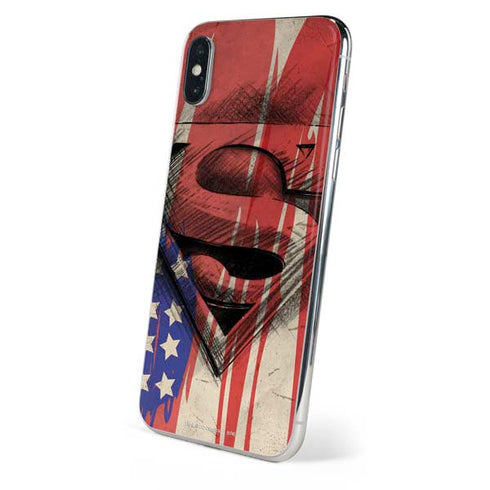 DC Comics Superman Crest iPhone XS Max Skin