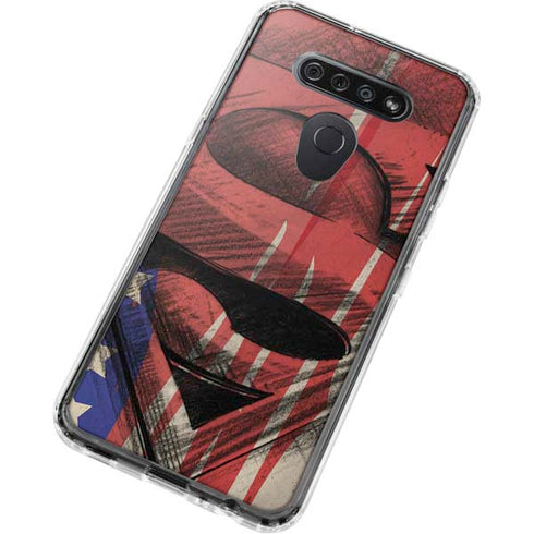 DC Comics Superman Crest LG K51/Q51 Clear Case