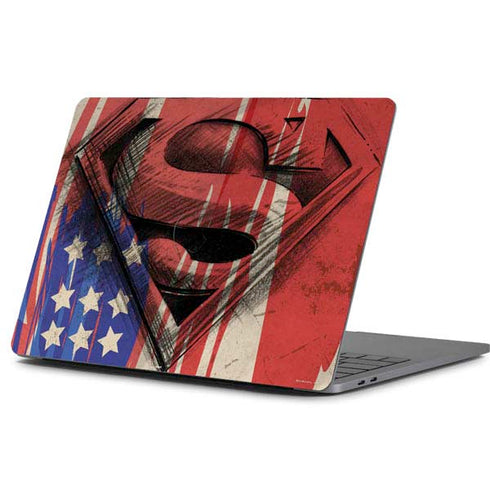 DC Comics Superman Crest Apple MacBook Pro 13-inch Skin