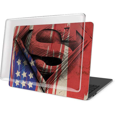 DC Comics Superman Crest MacBook Pro 13in (2020) Case plus Skin