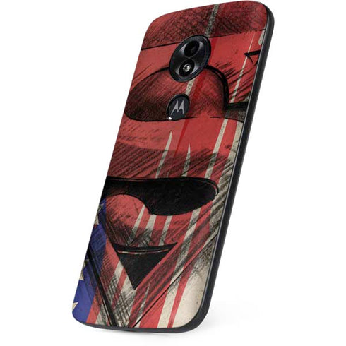 DC Comics Superman Crest Moto E5 Play Skin