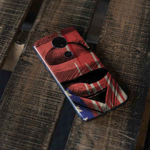 DC Comics Superman Crest Moto E5 Plus Skin