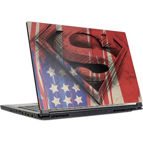 DC Comics Superman Crest MSI GS65 Stealth Laptop Skin