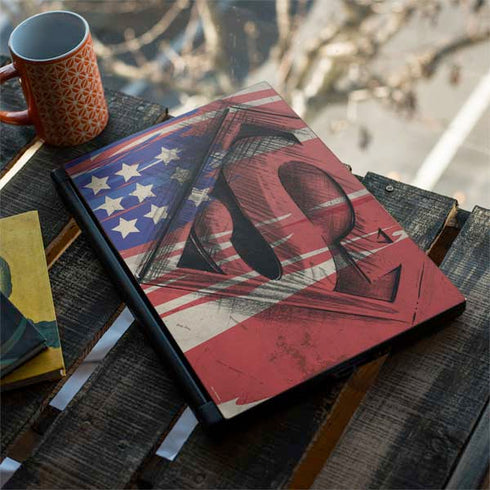 DC Comics Superman Crest MSI GS65 Stealth Laptop Skin