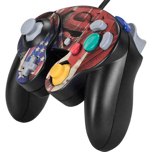 DC Comics Superman Crest Nintendo GameCube Controller Skin