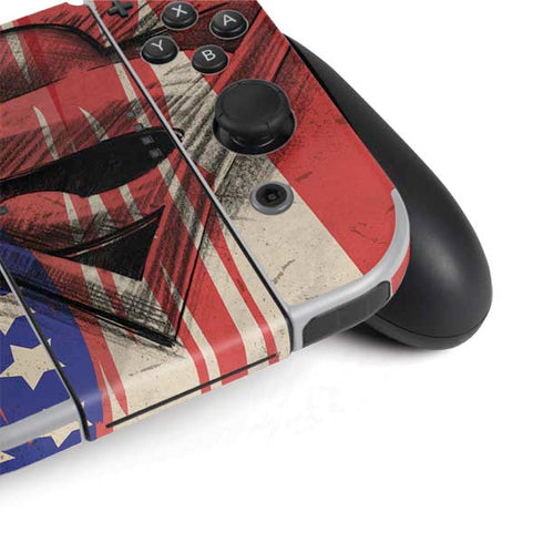 DC Comics Superman Crest Nintendo Switch OLED (2021) Skin