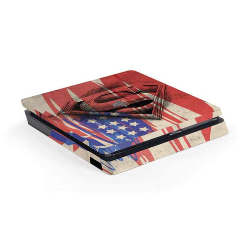 DC Comics Superman Crest PS4 Slim Skin