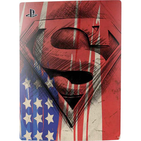 DC Comics Superman Crest PS5 Bundle Skin