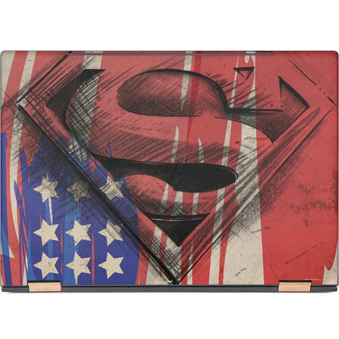 DC Comics Superman Crest HP Spectre Skin