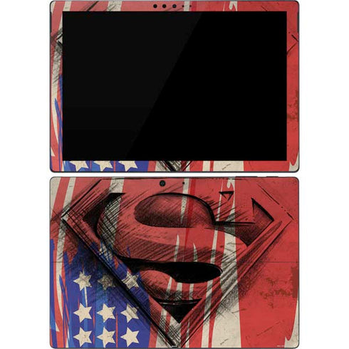 DC Comics Superman Crest Surface Pro 7 Skin