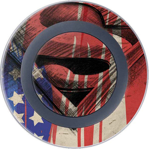 DC Comics Superman Crest Wireless Charger Skin