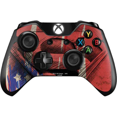 DC Comics Superman Crest Xbox One Controller Skin